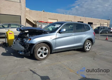 2012 BMW X3 xDrive28I z USA, uszkodzony, nr VIN 5UXWX5C52CL722629